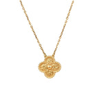 ¡®Glow¡¯CLOVER 15MM  BRONZING NECKLACE