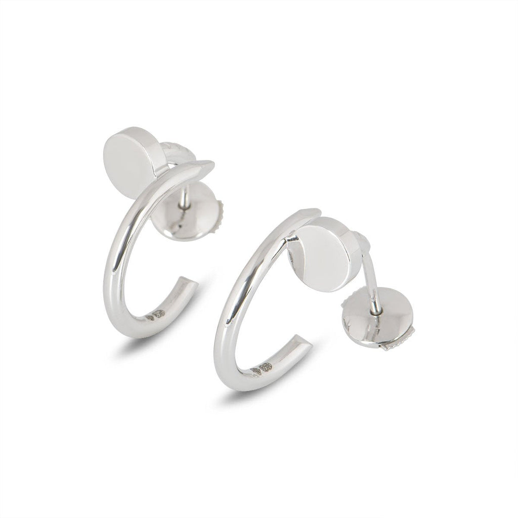 GlowJUSTE EARRINGS SILVER