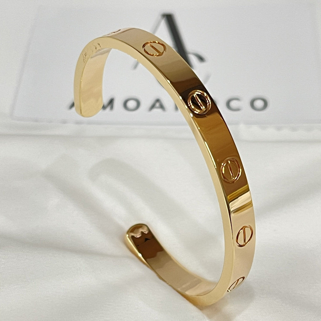 GlowLOVE BRACELET 6.1MM OPEN CUFF