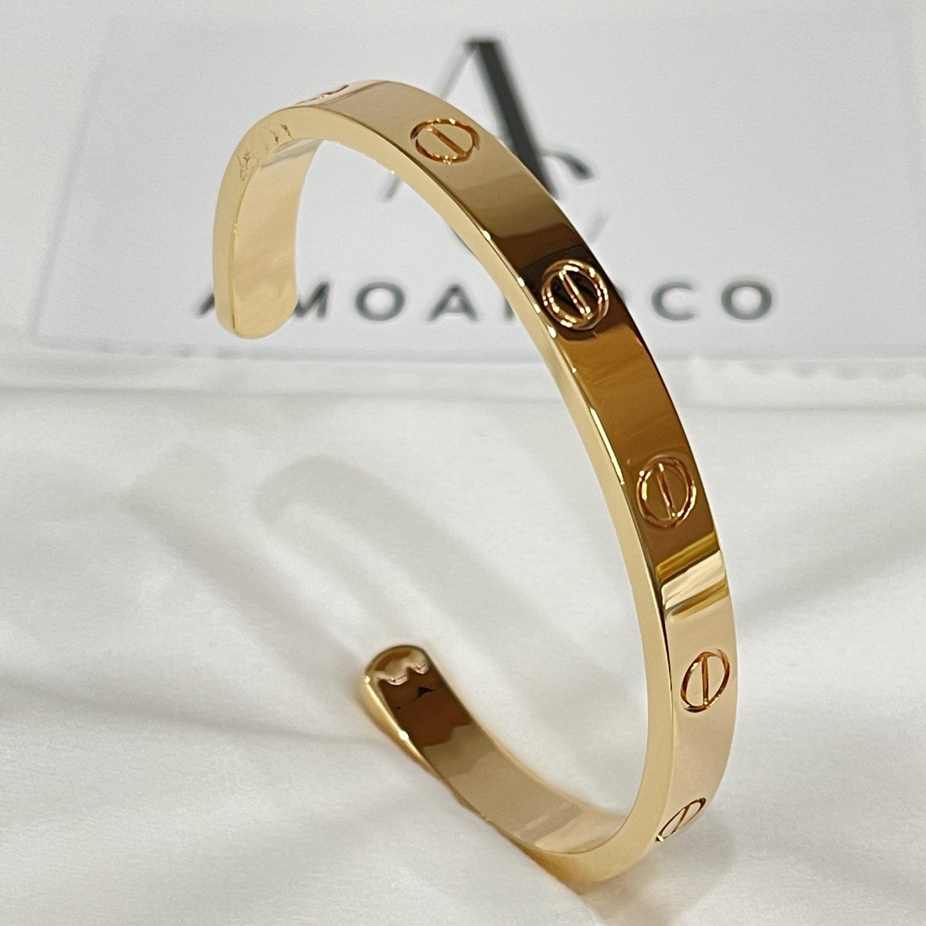 GlowLOVE BRACELET 6.1MM OPEN CUFF