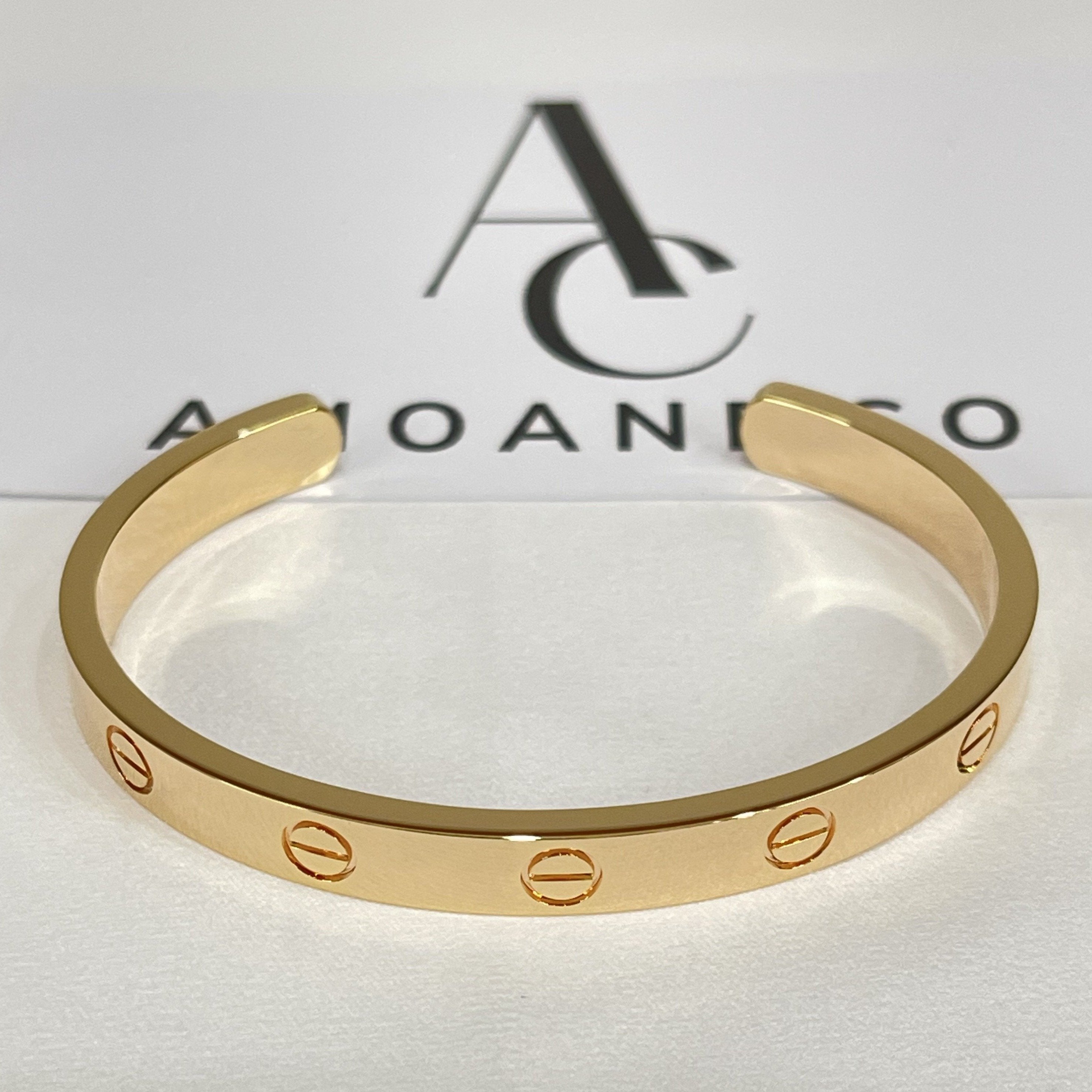 GlowLOVE BRACELET 6.1MM OPEN CUFF