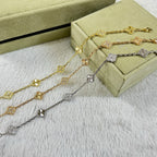 [¡®Glow¡¯]CLOVER 6 MOTIF DIAMOND LASER BRACELET