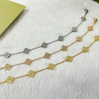 [Glow]New CLOVER 6 MOTIF DIAMOND BRACELET