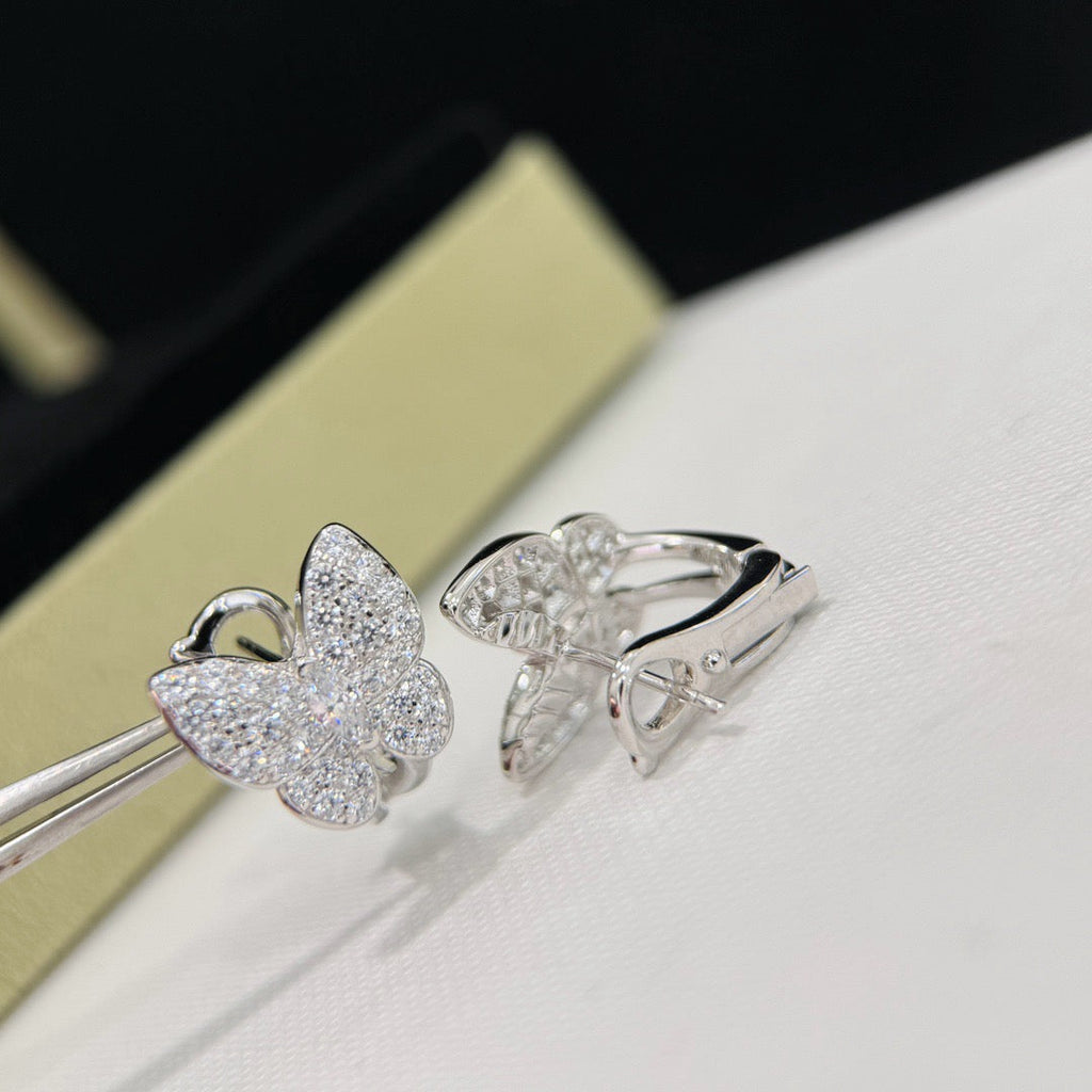 ¡®Glow¡¯BUTTERFLY ALL DIAMOND EARRINGS