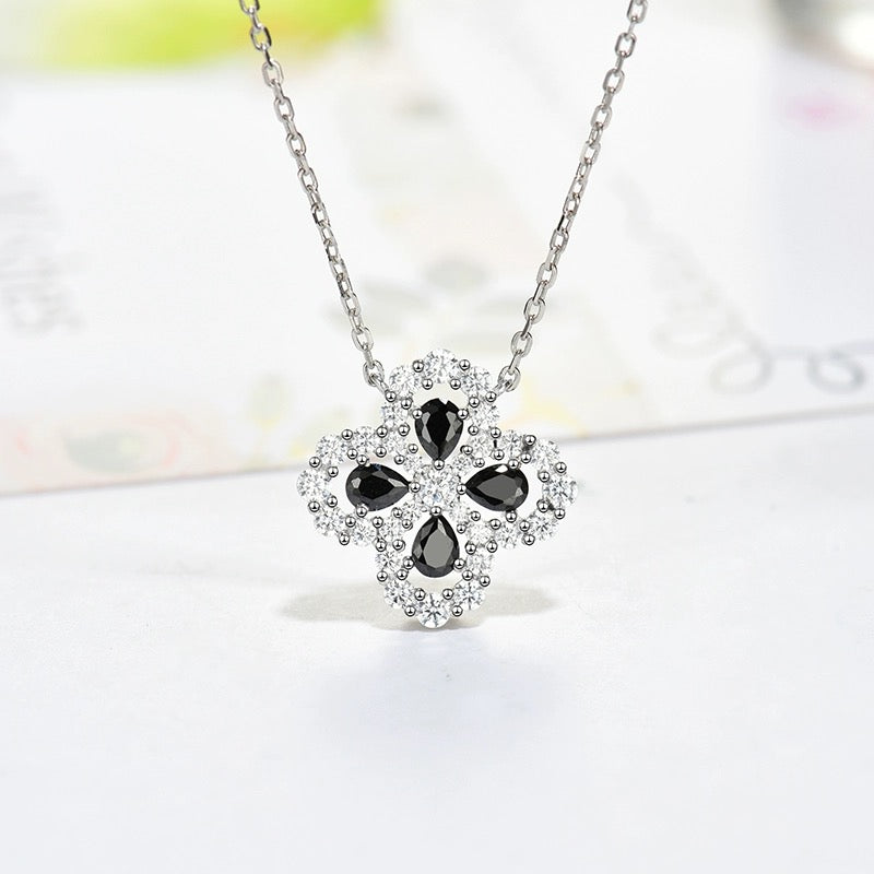GlowLOOP NECKLACE FULL MOTIF DIAMOND 16MM MULTIPLE COLORS