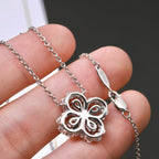 GlowLOOP NECKLACE FULL MOTIF DIAMOND 16MM MULTIPLE COLORS