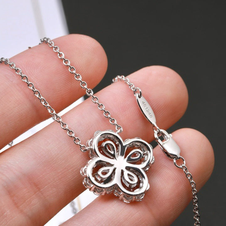 GlowLOOP NECKLACE FULL MOTIF DIAMOND 16MM MULTIPLE COLORS