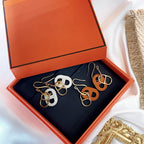 GlowHM O'MAILLON GOLD EARRINGS