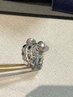GlowBEE LOVE Earrings Silver