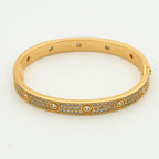 GlowLOVE BRACELET 6.1MM DIAMOND-PAVED 10 BIG DIAMONDS