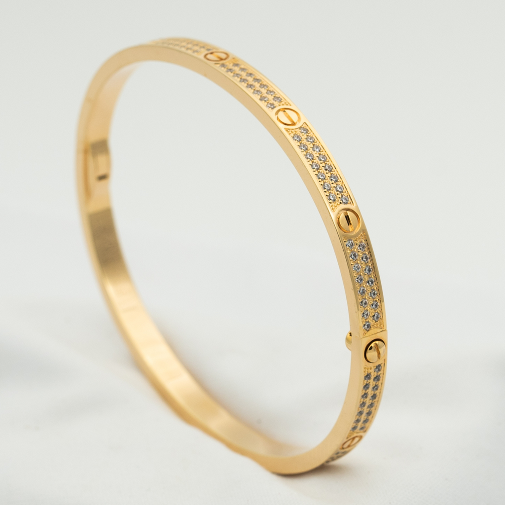 GlowLOVE BRACELET 3.65MM DIAMOND-PAVED