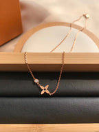 GlowBLOSSOM PENDANT PINK GOLD AND DIAMOND