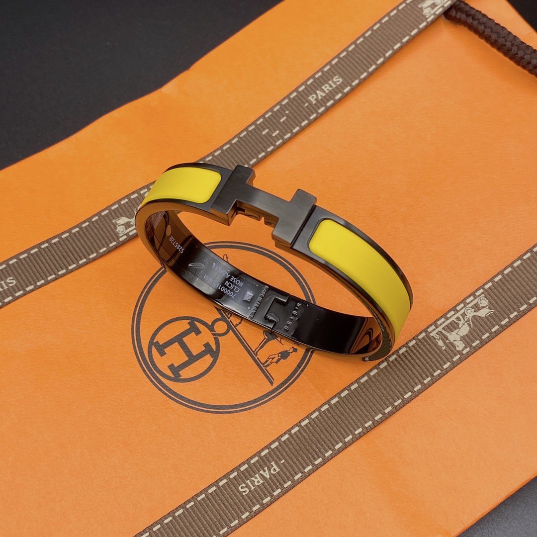 GlowCLIC HM SO BLACK YELLOW BRACELET