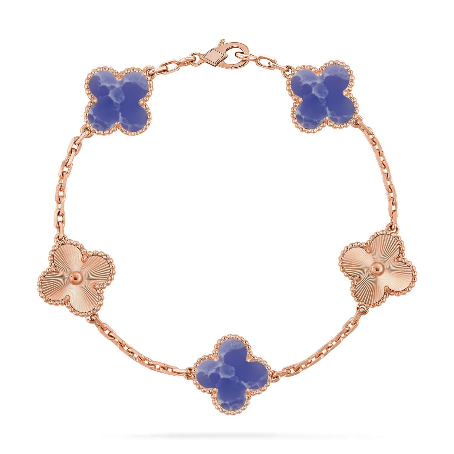 [Glow]New CLOVER 5 MOTIF BLUE VEINS BRACELET COLLECTION