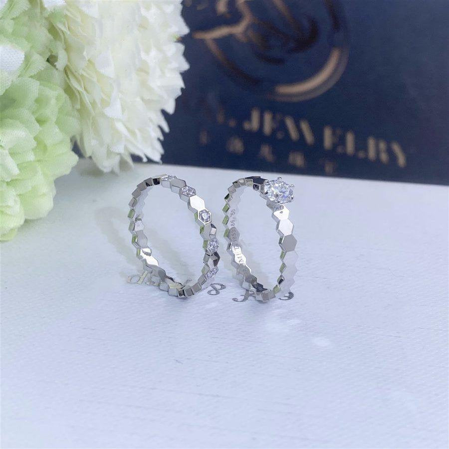 GlowBEE LOVE RING SILVER 1 DIAMOND