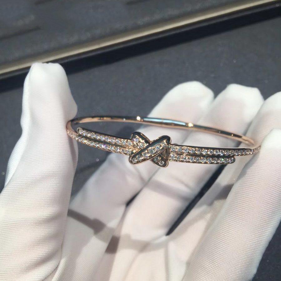 GlowJEUX DE BRACELET DIAMONDS PINK GOLD