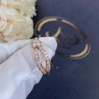 GlowLIENS PINK GOLD DIAMOND RING