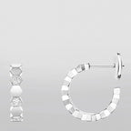 GlowBEE LOVE Earrings Silver