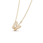 ¡®Glow¡¯BUTTERFLY DIAMOND NECKLACE