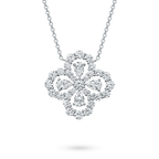 GlowLOOP NECKLACE FULL MOTIF DIAMOND 16MM MULTIPLE COLORS