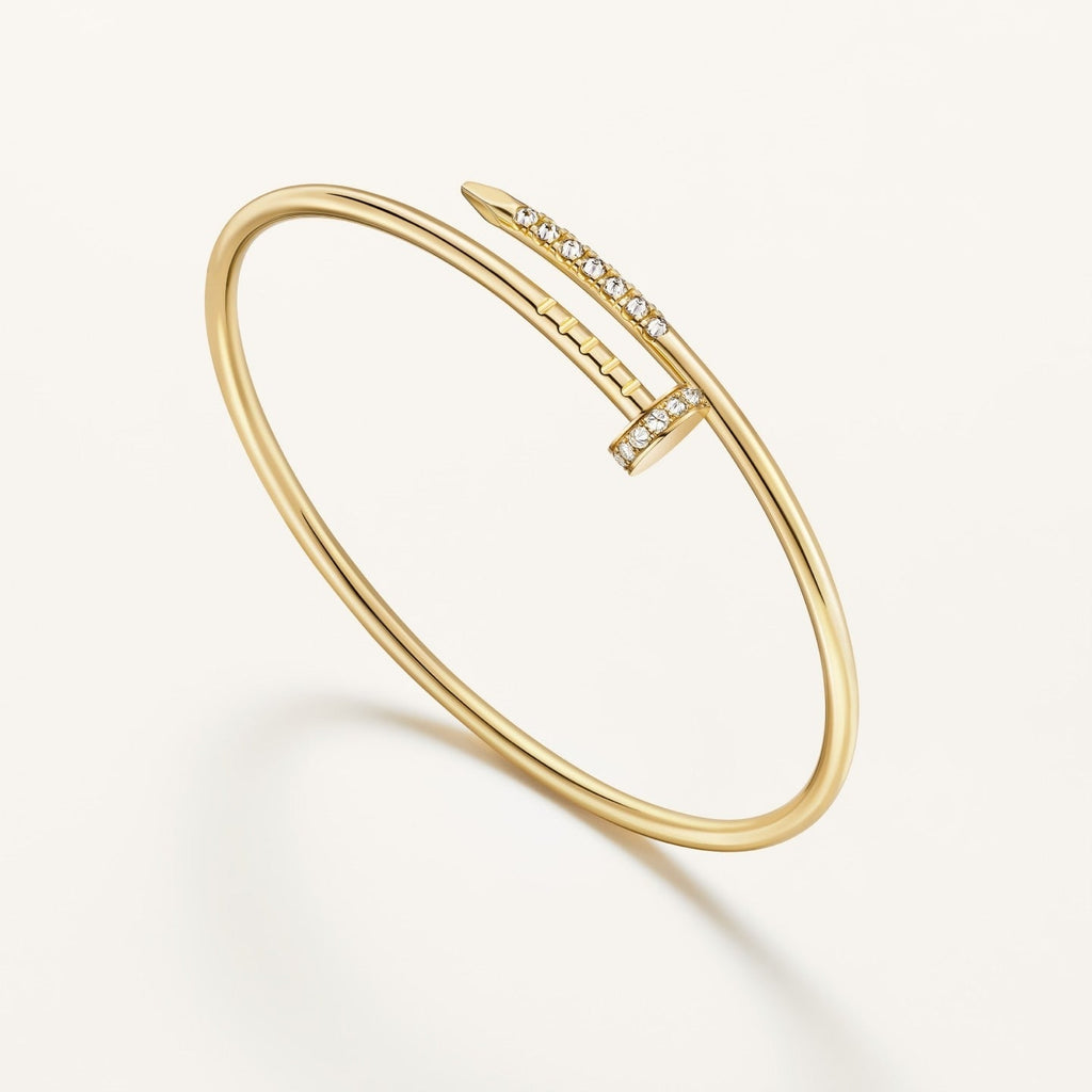 [Glow]JUSTE BRACELET 2.5MM DIAMONDS NEW