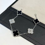 [Glow Jewelry] CLOVER 5 MOTIF ONYXS BRACELET COLLECTION