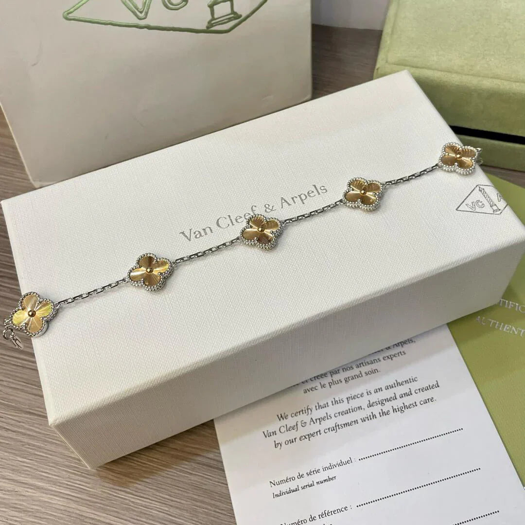 [Glow Jewelry] CLOVER 5 MOTIF LASER BRACELET COLLECTION