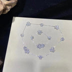 ¡®Glow¡¯FRIVOLE SILVER 5 FLOWERS BRACELET