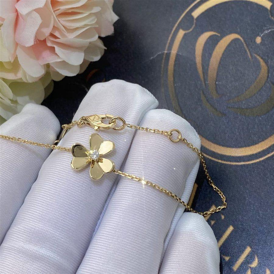¡®Glow¡¯FRIVOLE GOLD FLOWER BRACELET