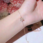 ¡®Glow¡¯FRIVOLE GOLD FLOWER DIAMOND BRACELET