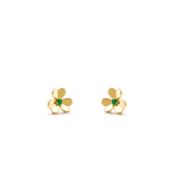 ¡®Glow¡¯FRIVOLE  FLOWER MALACHITE EARRINGS