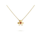 ¡®Glow¡¯FRIVOLE GOLD FLOWER NECKLACE