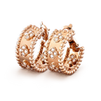 GlowPERLEE DIAMOND EARRINGS