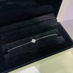 ¡®Glow¡¯CLOVER  SINGLE FLOWER BRACELET SILVER