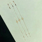 ¡®Glow¡¯CLOVER SINGLE FLOWER BRACELET