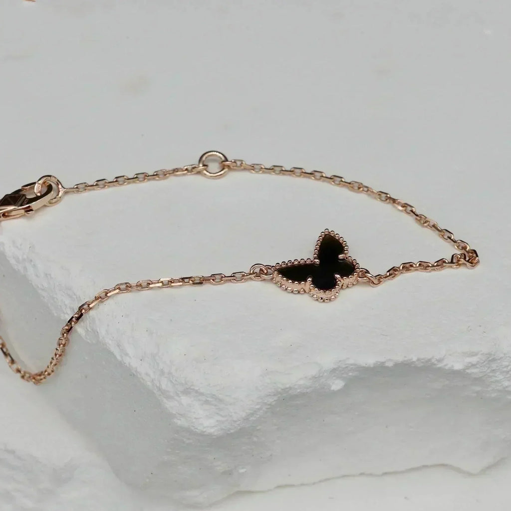 ¡®Glow¡¯BUTTERFLY ONYX  BUTTERFLY BRACELET