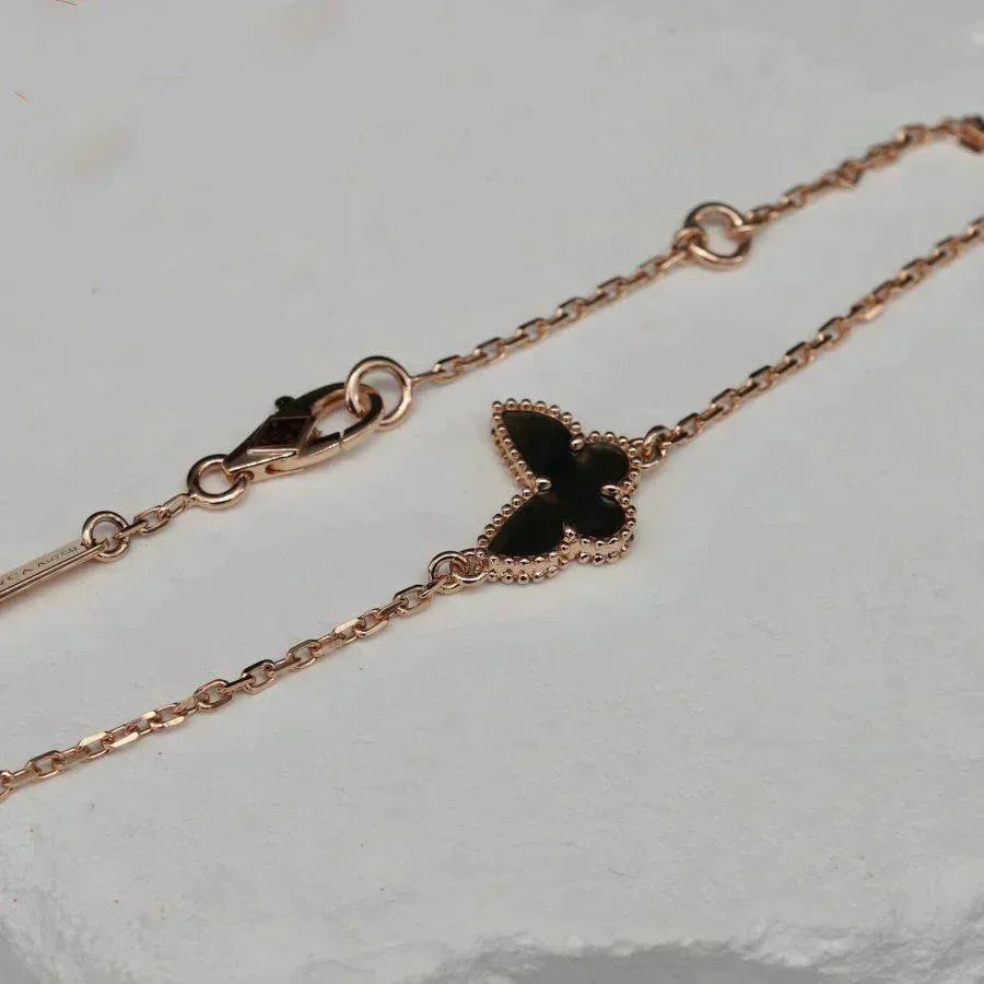 ¡®Glow¡¯BUTTERFLY ONYX  BUTTERFLY BRACELET
