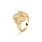 ¡®Glow¡¯CLOVER GOLD RING