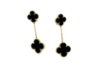 ¡®Glow¡¯CLOVER 2 MOTIFS  EARRINGS (MULTIPLE CHOICESC