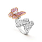¡®Glow¡¯TWIN BUTTERFLY DIAMOND RING